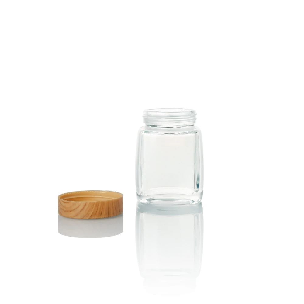 500ml Glass Jar With Bamboo Lid 500ml Glass Jar With Bamboo Lid